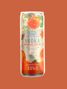 Coastal Cocktails Can Sticker