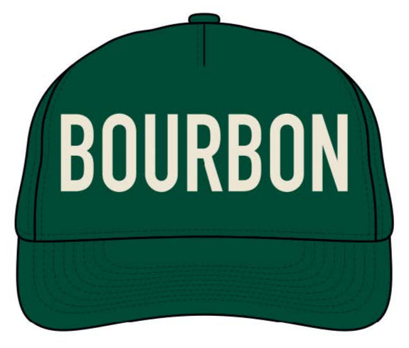 Tarnished Truth BOURBON Hat - Forest & Cream