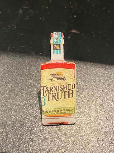 Tarnished Truth Bottle Enamel Pin