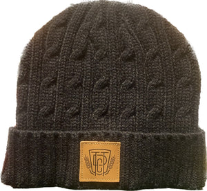 Tarnished Truth Cable Knit Beanie