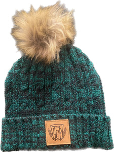 Tarnished Truth Cable Knit Beanie