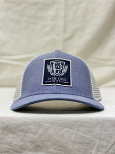 Tarnished Truth Hat- Light denim square patch