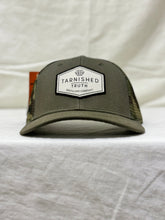 Load image into Gallery viewer, Tarnished Truth Hat- green camo mesh
