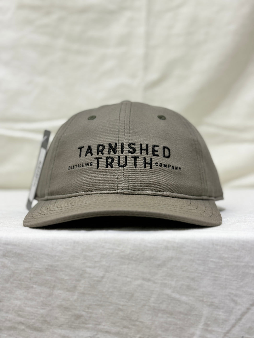 Tarnished Truth Hat - Dusty Green Embroidered