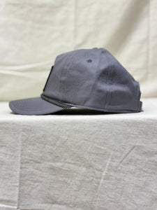 Tarnished Truth Hat - Steel & White Cord