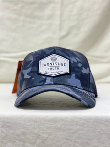 Tarnished Truth Hat - Blue Camo Patch