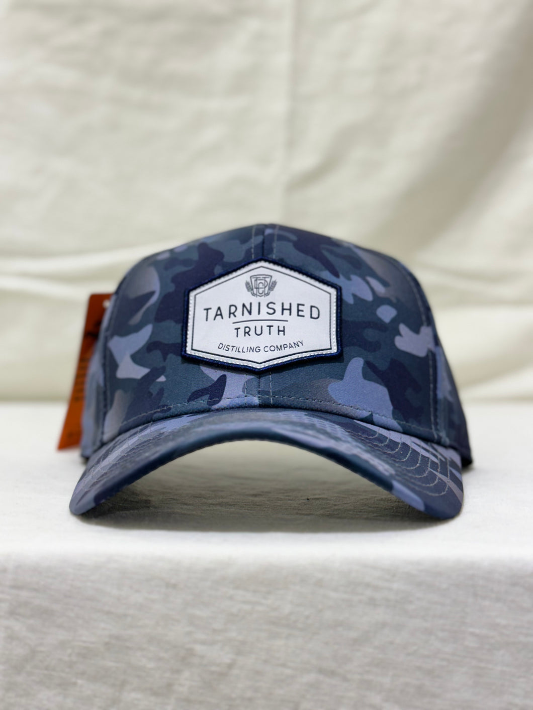 Tarnished Truth Hat - Blue Camo Patch