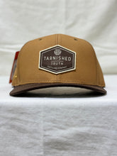 Load image into Gallery viewer, Tarnished Truth Hat- tan and brown patch
