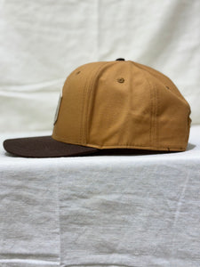 Tarnished Truth Hat- tan and brown patch