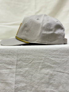 Tarnished Truth- Beige black and yellow cord hat