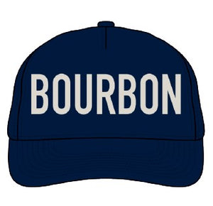Tarnished Truth BOURBON Hat - Navy & Stone