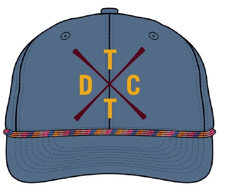 Tarnished Truth Hat - Slate Blue, TTDC Embroidered
