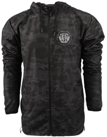 Tarnished Truth Windbreaker - Black Camo