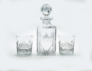 Old Cavalier Director's Decanter Set