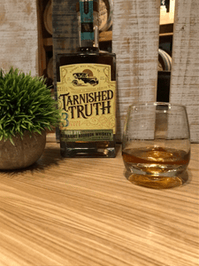 Tarnished Truth Wobble Glass