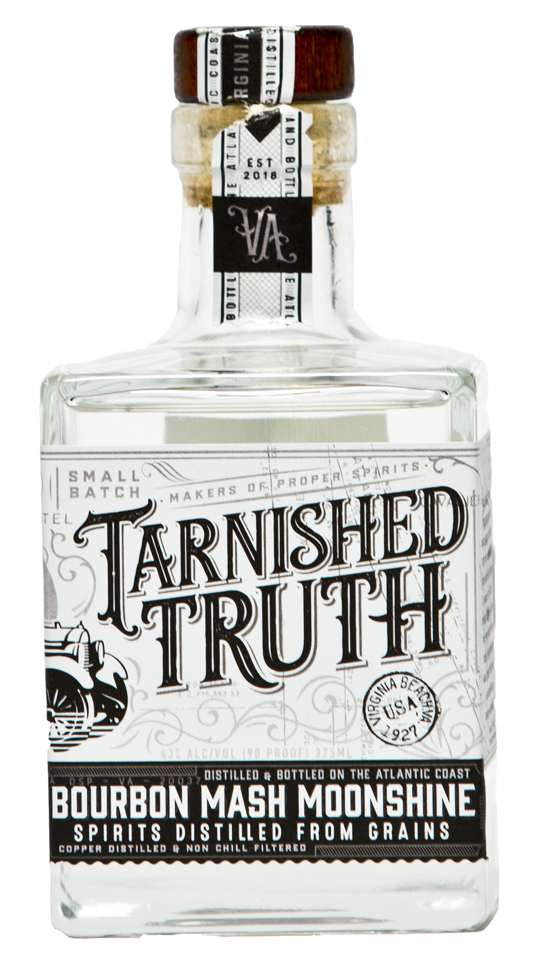 Tarnished Truth Bourbon Mash Moonshine 375ML